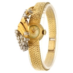 Bucherer "Sous Capot" 18K. 22050 - Dames horloge 