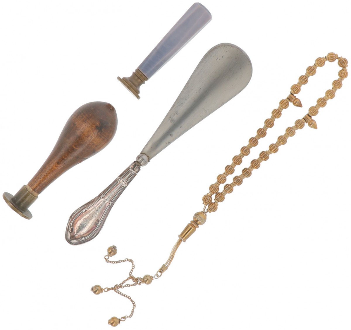 (4) delig lot diversen zilver.