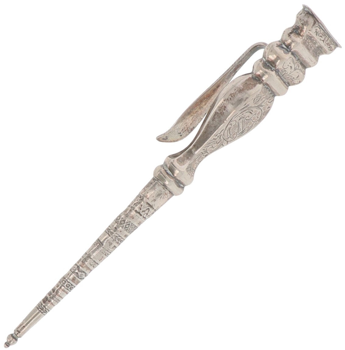 Breipenhouder zilver.