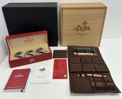 Omega Speedmaster, Railmaster & Seamaster - Limited Edition Trilogy Set - 2018