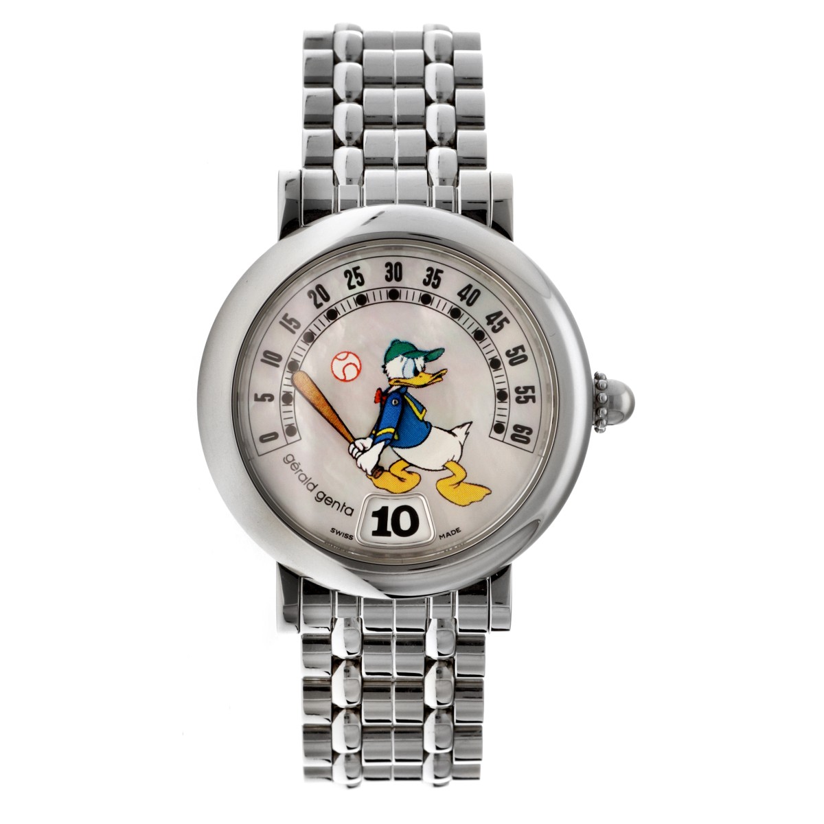 Gérald Genta Retro Fantasy "Donald Duck" 3612 - Heren horloge 