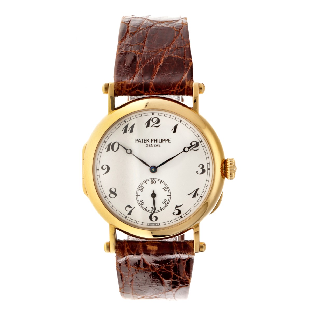 Patek Philippe Calatrava "150th anniversary Edition" 3960J - Heren horloge - 1989