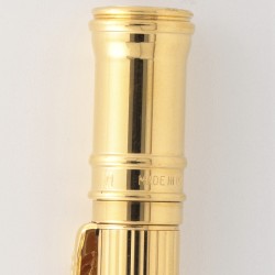 Parker Duofold MKII balpen verguld.