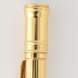 Parker Duofold MKII balpen verguld.