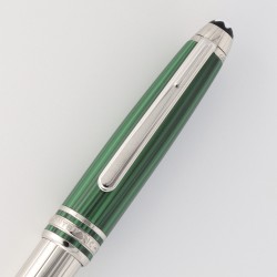 Montblanc Meisterstück Solitaire Czar Nikolai I balpen, geplatineerd / malachiet