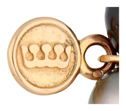 Bron 18K roségouden reflex armband met Tahiti parels