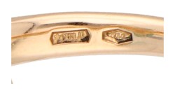 Pomellato 18K roségouden Capri ring met robijn en turquoise