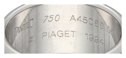 Piaget 18K witgouden Possession ring bezet met ca. 0.72 ct. diamanten
