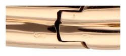 Mauboussin 18K roségouden bangle armband bezet met citrien en  toermalijn
