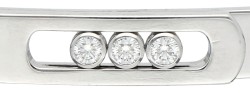 18K witgouden Messika Move Noa Diamond Bangle