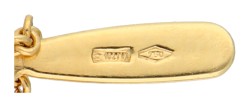 18K geelgouden Marco Bicego Paradise armband met diverse edelstenen