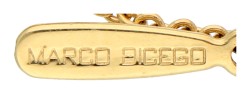 18K geelgouden Marco Bicego Paradise armband met diverse edelstenen