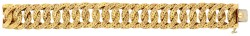 Georges L'Enfant 18K geelgouden dubbele gourmet armband
