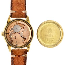 No Reserve - Omega Seamaster Calendar 18K. 2627SC - Heren horloge - ca. 1950