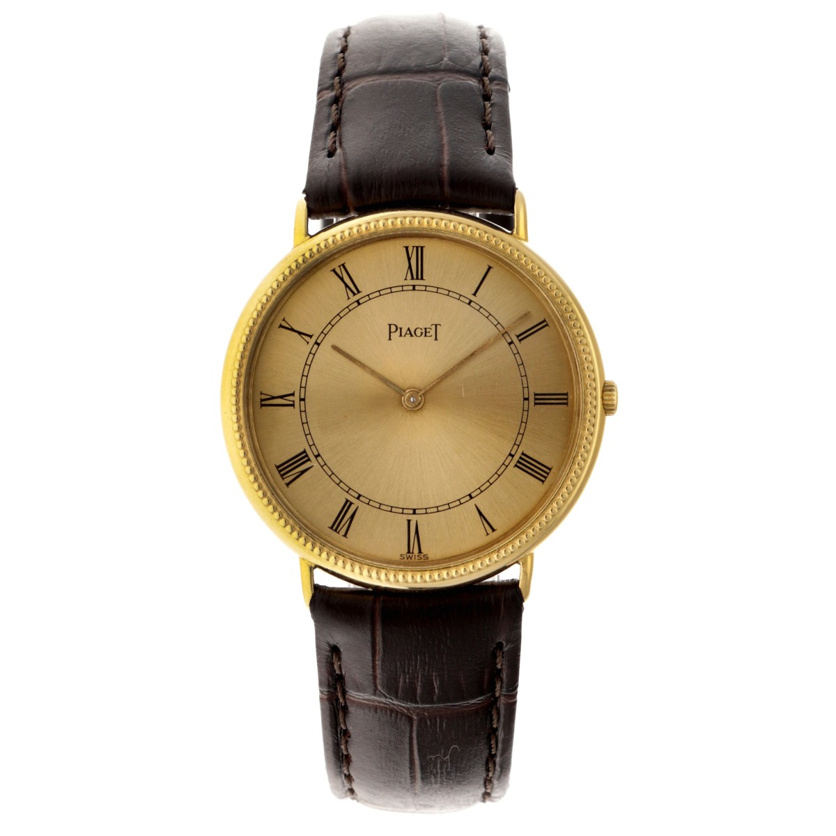 No Reserve - Piaget Ultrathin 80231 - Heren horloge 