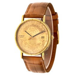 Corum Coin Watch "20 Dollar" 18K./22K. - Heren horloge 