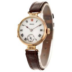 No Reserve - Rolex Rebberg Officer's watch - Heren horloge - ca. 1913