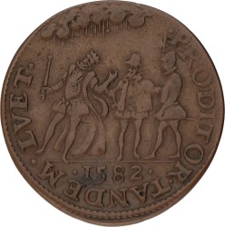 Noordelijke Nederlanden. Dordrecht. 1582. De moord op Willem van Oranje. VF -.