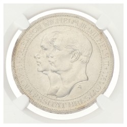 German States. Prussia. Wilhelm II. 3 Mark - Breslau University. 1911. MS 63