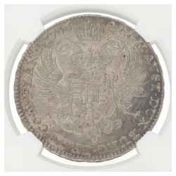 Kronentaler. Brabant. Brussel. Maria Theresia. 1766. AU 50.