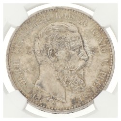 German states. Prussia. Friedrich III. 5 Mark. 1888 A. MS 63.