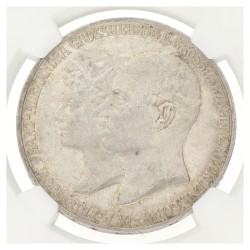 German states. Mecklenburg-Schwerin. Friedrich Franz IV. 5 Mark. 1904A. MS 63