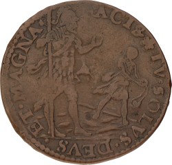 Noordelijke Nederlanden. Dordrecht. 1578. Aankomst van de aartshertog Matthias in Brussel, stadhouderschap aangeboden aan Willem van Oranje. VF.