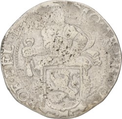 Leeuwendaalder op generaliteitsmuntvoet. Friesland. 1627. F.