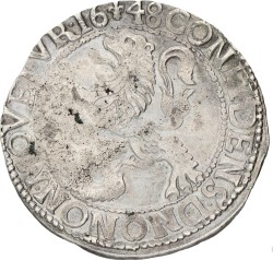 Leeuwendaalder op Generaliteitsvoet. Kampen. 1648. VF