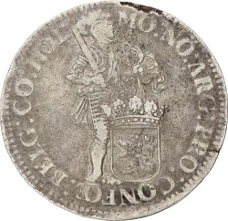 Zilveren Dukaat. Holland. 1694. F.