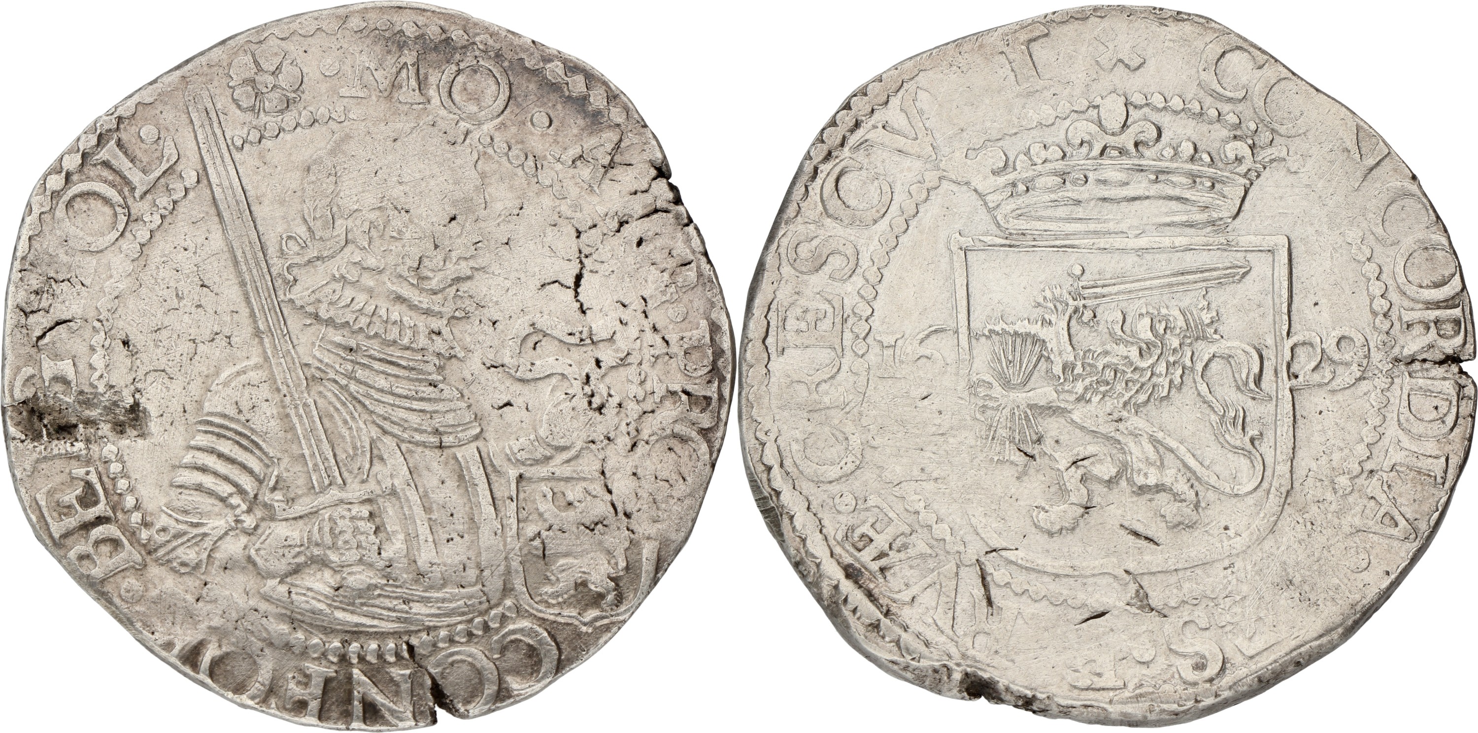 Nederlandse Rijksdaalder. Holland. 1629. F.