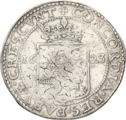 Nederlandse Rijksdaalder. West-Friesland. 1623. VF -