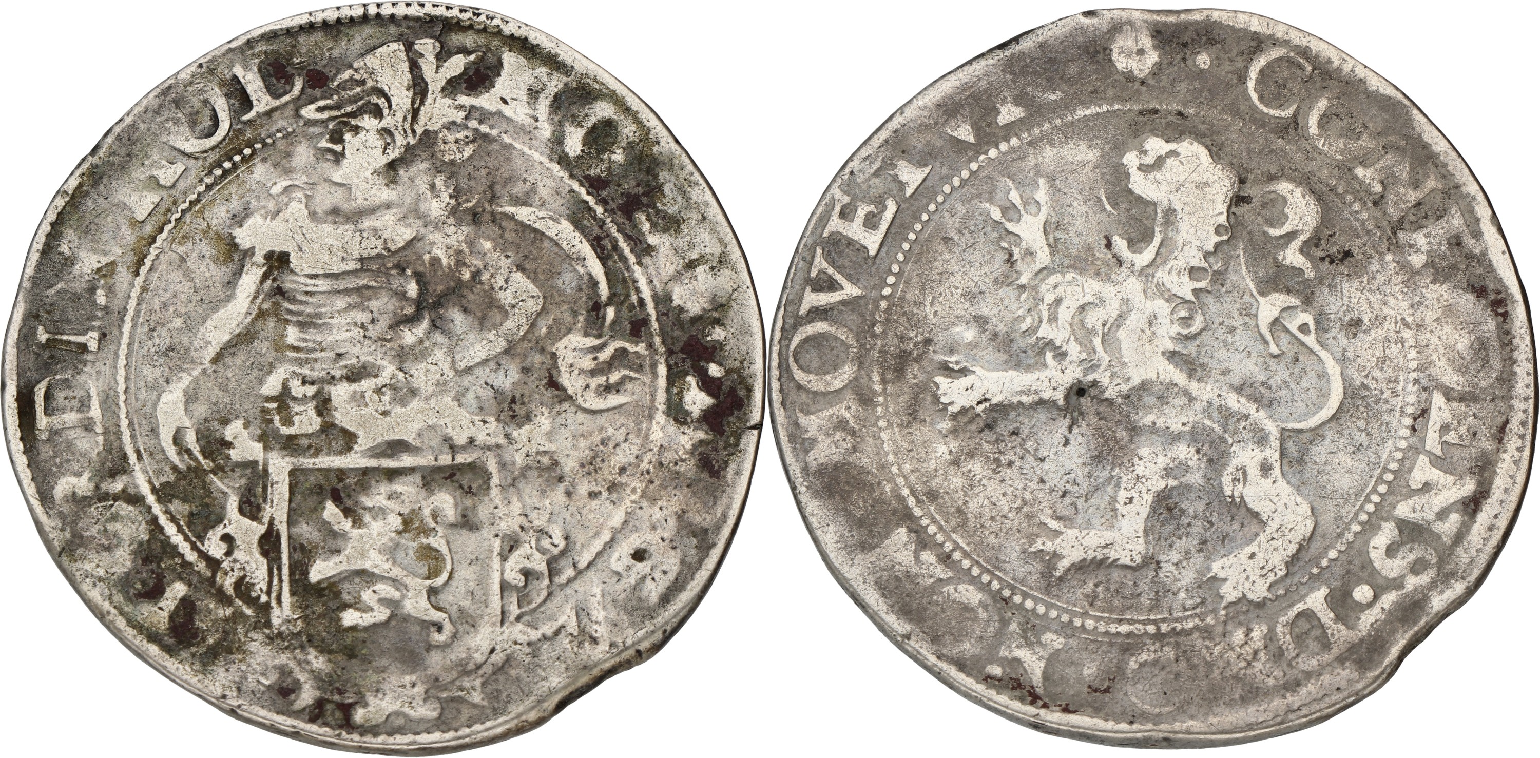 Leeuwendaalder op Hollandse muntvoet. Holland. 1576. F.