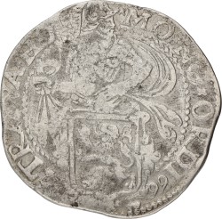 Leeuwendaalder op Hollandse muntvoet. Utrecht. 1599/98. F