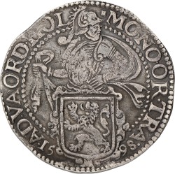 Leeuwendaalder op Hollandse muntvoet. Utrecht. 1598. VF +