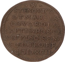 Noordelijke Nederlanden. Dordrecht. 1592. Verovering van Steenwijk, Oostmarsum en Coevorden door Maurits. VF / XF.