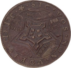 Noordelijke Nederlanden. Dordrecht. 1600. De verovering van het fort st. Andries door Maurits. VF +.