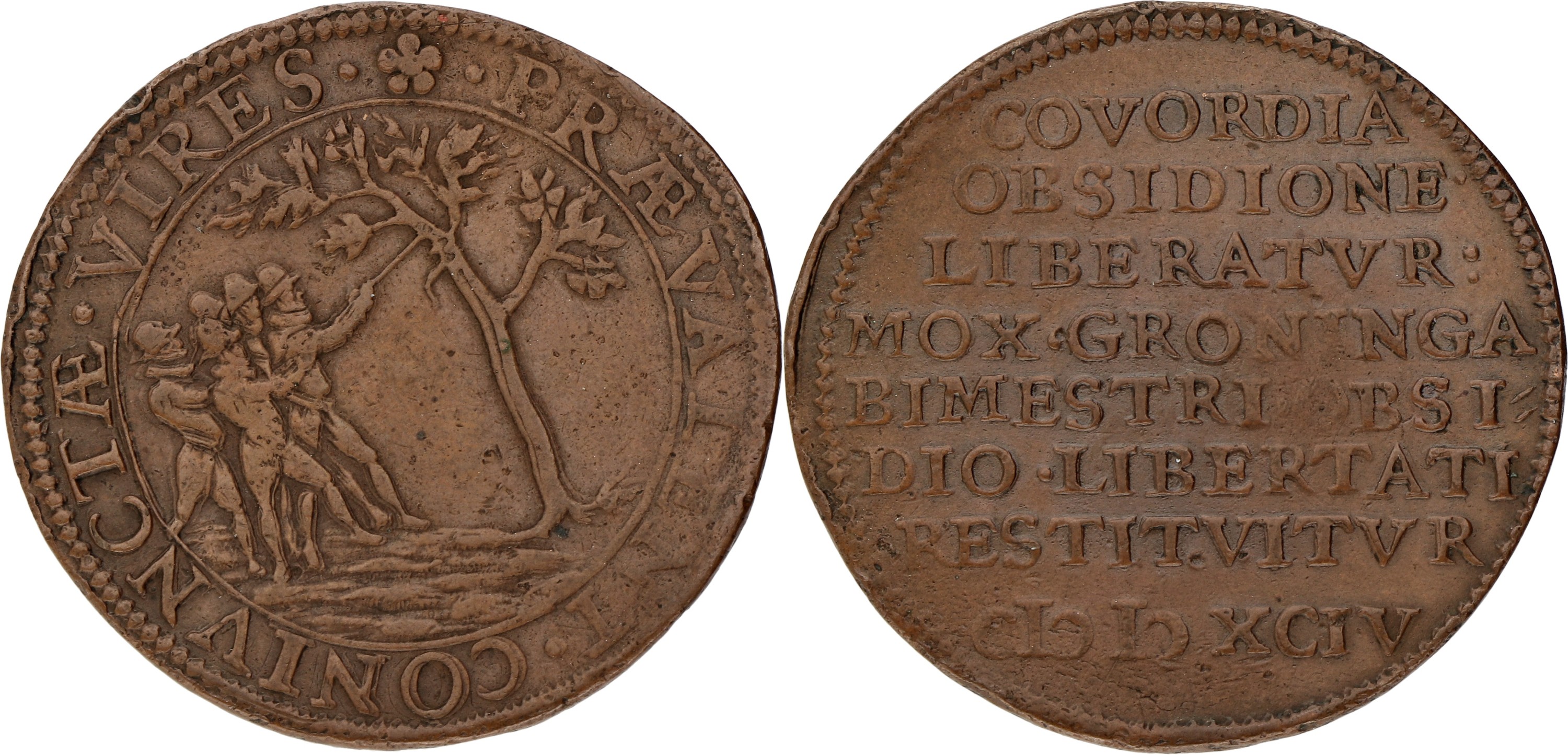 Noordelijke Nederlanden. Dordrecht. 1594. Het ontzet van Coevorden en de verovering van Groningen. VF.