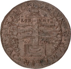 Noordelijke Nederlanden. Dordrecht. 1590. Op de verkiezing van prins Maurits tot stadhouder. AUnc.