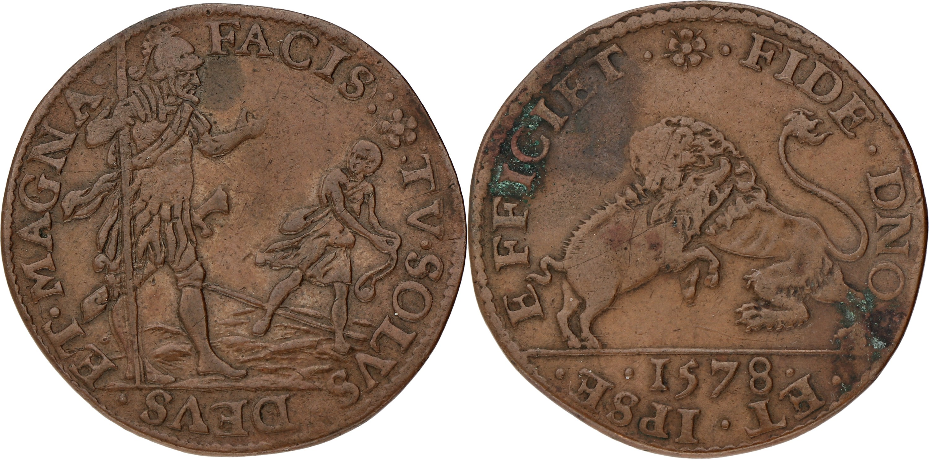 Noordelijke Nederlanden. Dordrecht. 1578. Succes in de strijd tegen Spanje. VF +.