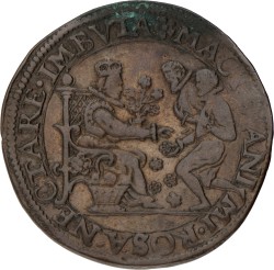Noordelijke Nederlanden. Dordrecht. 1585. Overgave van Antwerpen en Nijmegen - Ondersteuning door koningin Elizabeth. VF.