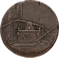 Nederland. Dordrecht. Zj. Brandspuitpenning. VF +.