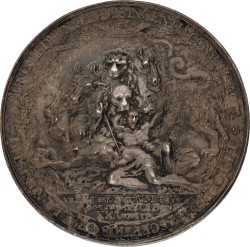 Nederland. 1672. Johan en Cornelis de Witt te 's-Gravenhage vermoord. VF +.