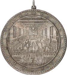 Nederland. Dordrecht. 1619. Synode van Dordrecht, zonder hond. VF / XF