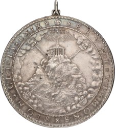Nederland. Dordrecht. 1619. Synode van Dordrecht, zonder hond. VF / XF