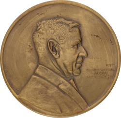 Nederland. 1936. Commissarissen Brandverzekeringmaatschappij Holland van 1859 aan directeur Lotsij. AUnc