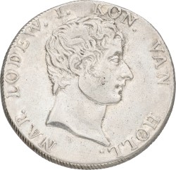 50 Stuiver. Lodewijk Napoleon. 1808. VF