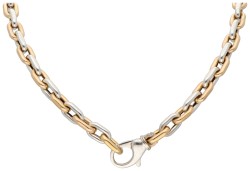 Rizit 18K bicolor gouden collier bezet met ca. 1.44 ct. diamanten