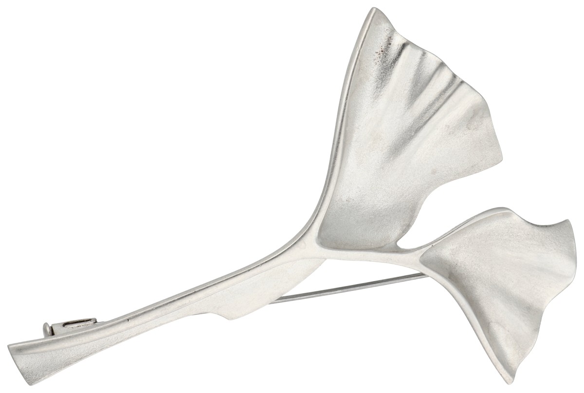 Lapponia sterling zilveren broche Lilia