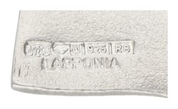 Lapponia sterling zilveren broche Lilia